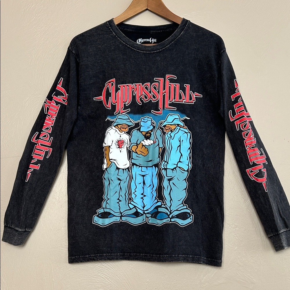Cypress Hill Licensed Men’s Long Sleeve T-Shirt. Size Medium 100% Cotton.